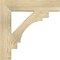 Ekena Millwork Merced Block Rough Sawn Bracket, Douglas Fir, 4"W x 22"D x 22"H BKT04X22X22MRC05RDF - alternate 4